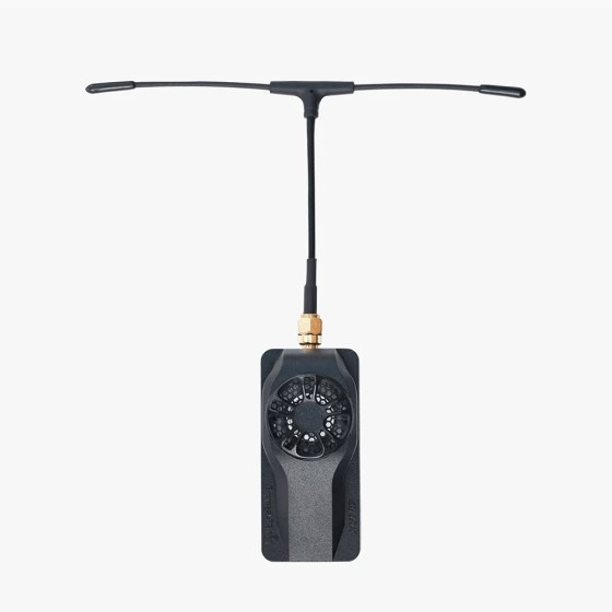 Aeris Link ExpressLRS ELRS TX Module 2.4G 915MHz With OLED Screen Cooling Fan High-frequency Airplane Racing UAV